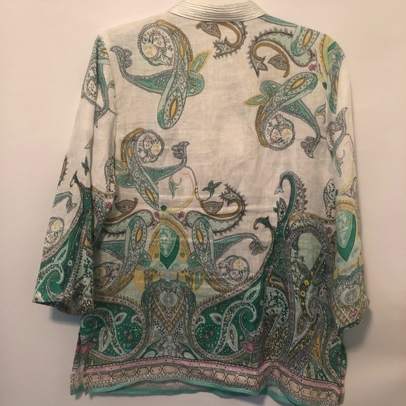 Charter Club Luxury Linen Tunic (M) - Picture 4 of 6